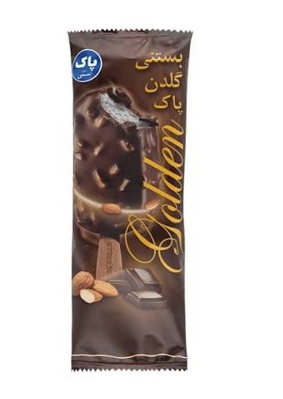 پاک بستنی چوبی طلایی